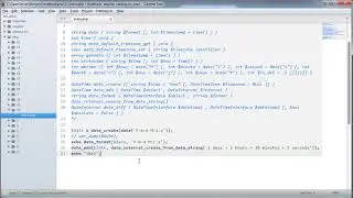 Функции даты и времени в PHP. Часть 2