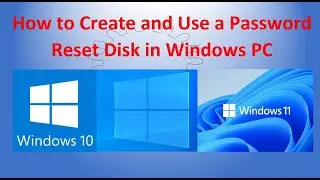 Windows 10 Password Reset Disk