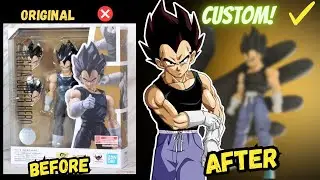 VEGETA end of Z SH Figuarts CUSTOM - How you can make one