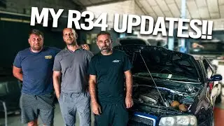 MAJOR UPDATES ON THE R34 BUILD! THE BEAST IS NEARLY READY! #r34gtr #skyline #gtr #affy #affygtr #r34