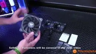 Riing 12 TT Premium Edition RGB Fan Installation Overview