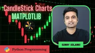 Candlestick Chart using Matplotlib | Python | Sunny Solanki