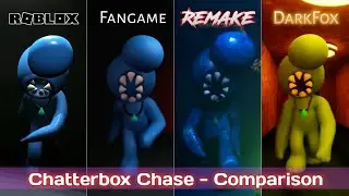 CARE OF GONGON - Chatterbox Chase (Roblox vs Fangame vs Remake vs Darkfox)