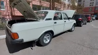Гремит глушитель на Волге! Ковыряюсь поманеньку. 01.05.23г.