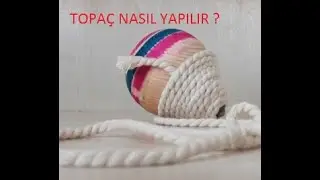 Topaç Nasıl Yapılır ? Renkli topaçların  yapılması.