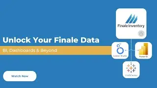 Unlock Your Finale Data for BI, Dashboards & Beyond | Dashboards for Inventory Management