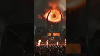 Lord Of The Rings Techno Rave Music Festival #hardtechno #techno  #darktechno #rave #shorts
