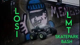 Losi LMT - Wet skatepark bash
