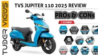 TVS JUPITER 110 2025 Review Pros &Cons@TVSJupiter @tvsmotorcompany
