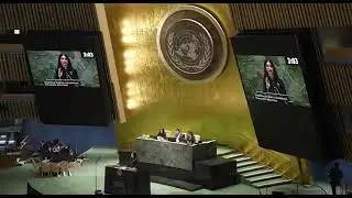 Саида Мирзиёева с трибуны ООН рассказала