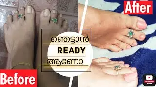 Easy pedicure at Home//