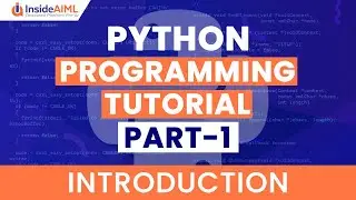 Basics of Python Codes | Python Programming Part 1 | Introduction To Languages