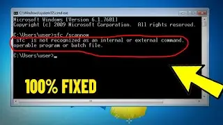 is not recognized as an internal or external command in Windows 11 / 10/8/7 - How To Fix CMD Error ✅