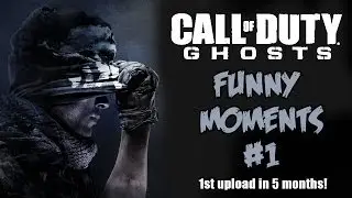 Call of Duty:Ghost Funny MOments #1 Chainsaw LMG, Ninja Defuse, Bleep Button COD:Ghost