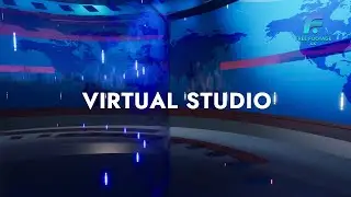 3d Virtual News Studio ver 2 | 4K Footage