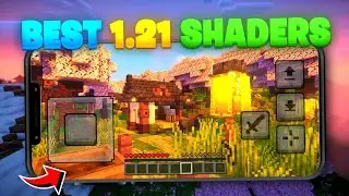 Top 3 INSANE SHADERS 😍 for Minecraft PE 1.21 (You Won't Believe These Graphics! ) 🔥