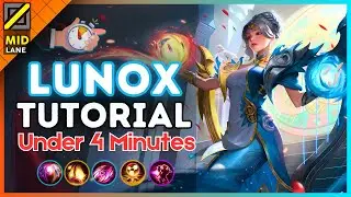 4-Minute Lunox Tutorial in Mid Lane || (MLBB S35) 2024