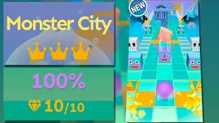 Rolling Sky - Monster City | SHAvibe