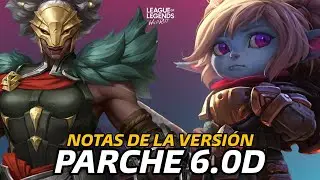 NOTAS DEL PARCHE 6.0D DE WILD RIFT: LLEGA POPPY, NUEVOS EVENTOS, CAMBIOS DE BALANCE, SKINS Y MÁS.