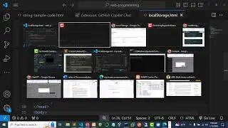 Using the Browser's localStorage Database