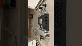 Schneider PLC with HMI - HVAC control panel.... 