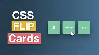 CSS Flip Cards With Hover effect Using Html and CSS Only.