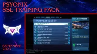 Psyonix SSL Training Pack September 2023 | Rocket League