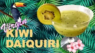 How To Make a Virgin Kiwi Daiquiri - Boost your Vitamin C levels with this Alcohol-Free drink!
