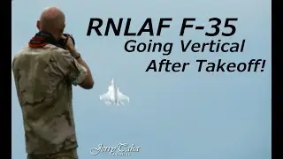 🔵 RNLAF F-35 Going Vertical After Takeoff!