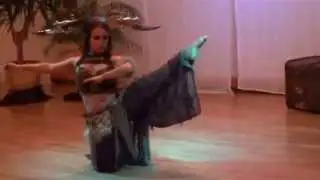Professional Double Sword Tribal Fusion Performanc