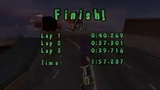 Crazy Frog Racer - East Park Beach: 1:57 New WR
