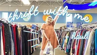 Come Thrift With Me in South Carolina + Try On Haul // I go to FOUR Goodwill's