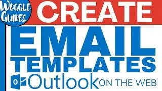 Outlook Web   How to create email templates