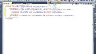 How to use the Web.SiteMap to Populate the TreeView Control in Asp.Net