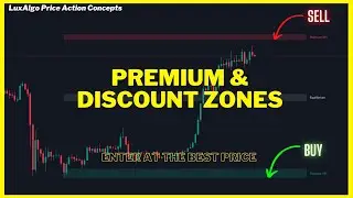 How To Use Premium & Discount Zones in LuxAlgo Price Action Concepts
