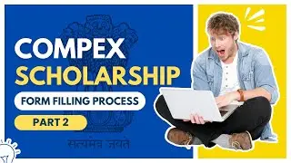Indian Embassy Compex Scholarship Form Filling Process 2024 || Part 2