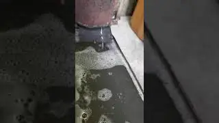 Литье дроби на графит.
