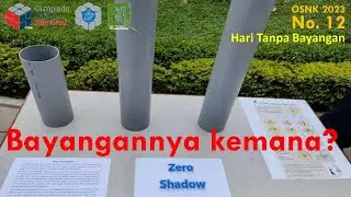Pembahasan OSNK Astronomi 2023, no 12 - Tengah Hari Tanpa Bayangan
