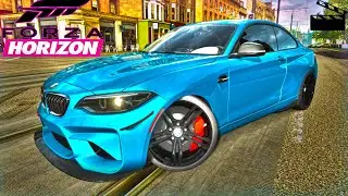 BMW M2 дубасит по улицам FORZA HORIZON 4.  Кинематографический(cinematic) клип в Форзе Харайзен 4.