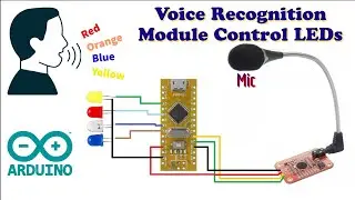 How to Control LEDs with Voice recognition.