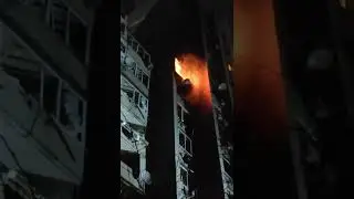 Мэр Киева Виталий Кличко опубликовал у себя в Instagram видео разрушенного дома. 25 февраля 2022 г.