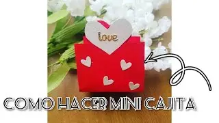 Como hacer mini cajita [facil de hacer]