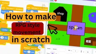 How to make RPG like movement in Scratch