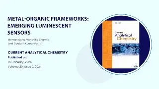 Metal-organic Frameworks: Emerging Luminescent Sensors | Bentham Science