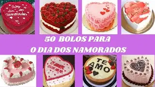 Bolos decorados - bolos dia dos namorados - bolo namorados