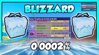 BLIZZARD BLOX FRUIT IN STOCK....