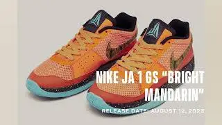Nike Ja 1 GS “Bright Mandarin” Release Date