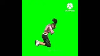 Hip hop girl green screen video free fire 