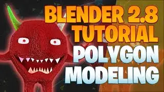 Polygon modeling - Blender 2.8 Tutorial