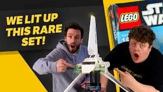 How did we design a Light Kit for the LEGO Star Wars UCS Imperial Shuttle 10212?
